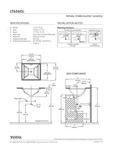 Aimes®Undercounter Lavatory