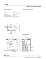 Clayton®Self Rimming Lavatory