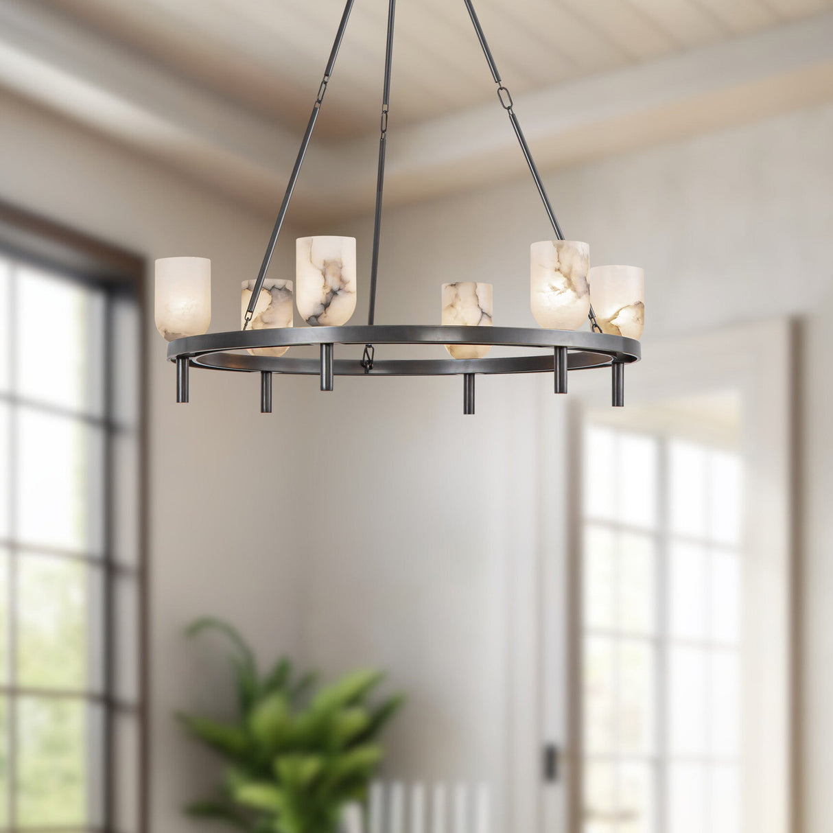 Alora Lucian 32-in Chandelier