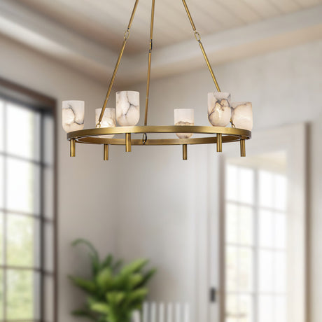 Alora Lucian 32-in Chandelier