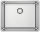 Lucia U Deluxe Kit 21" Single Delux Kit - Undermount, 18 Gauge, R15 (Inc. ASC400LU+Grid)