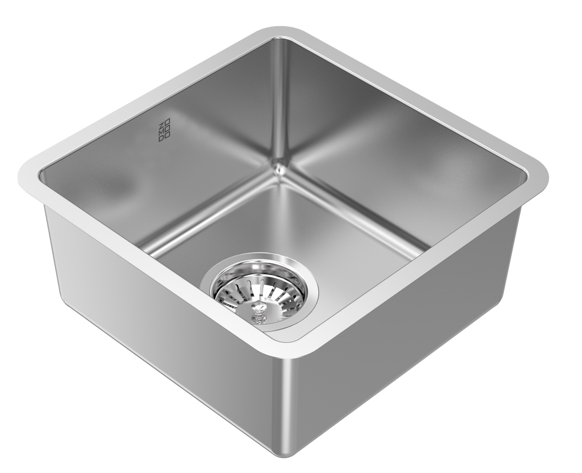 Lucia U 13" Bar Sink - Undermount,18 Gauge, R15, Single Box