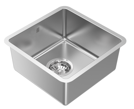 Lucia U 13" Bar Sink - Undermount,18 Gauge, R15, Single Box