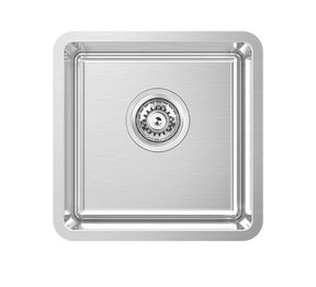 Lucia U 13" Bar Sink - Undermount,18 Gauge, R15, Single Box