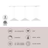 Kuzco Trilo Ceiling Kit - Luiz 3-Head