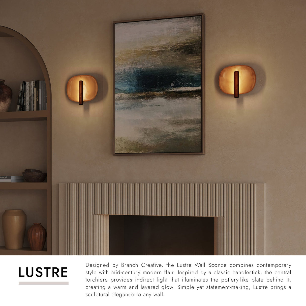 Kuzco Lustre 9-in Wall Sconce