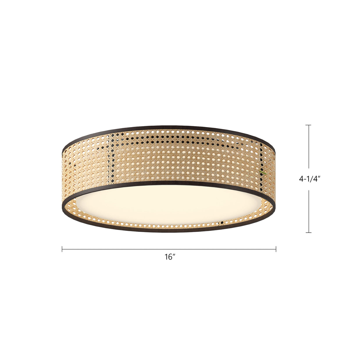 Alora Mood Lyla 16-in Flush Mount