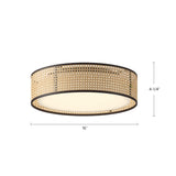 Alora Mood Lyla 16-in Flush Mount