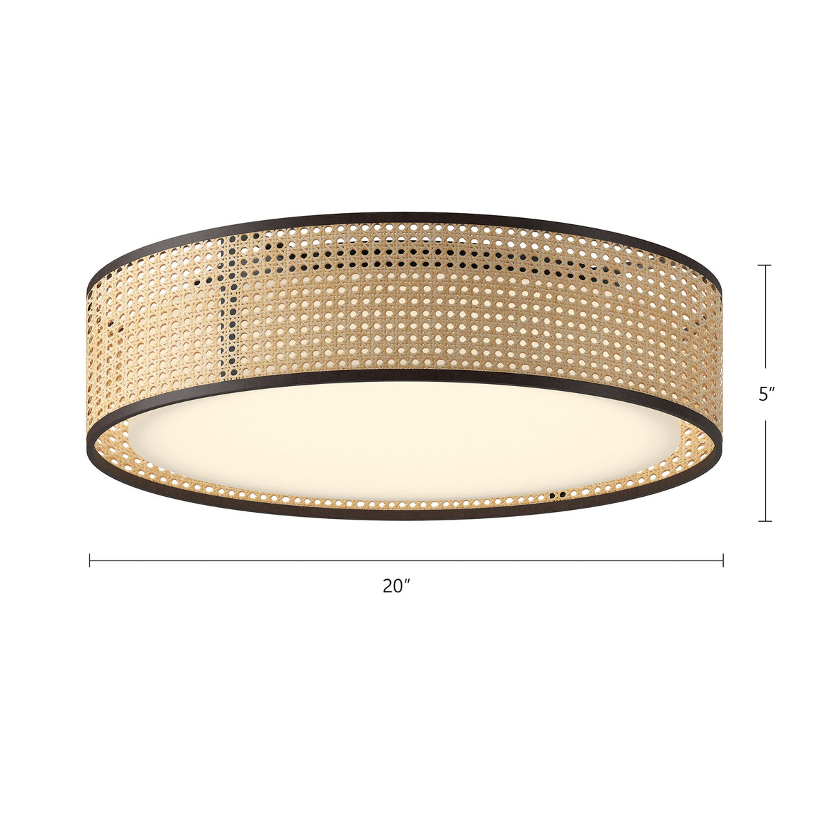 Alora Mood Lyla 20-in Flush Mount