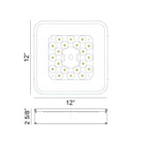 Matteo Ceiling Mount M10542BK