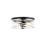 Matteo Flush Mounts M15502BK