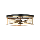 Matteo Flush Mounts M15503BK