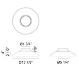 Matteo Flush Mounts M16411AG