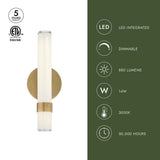 Alora Madison 14-in Wall/Vanity Light
