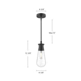 Alora Mood Marcel 4-in Exterior Pendant