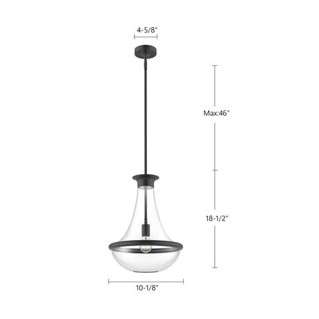 Alora Mood Marcel 10-in Pendant
