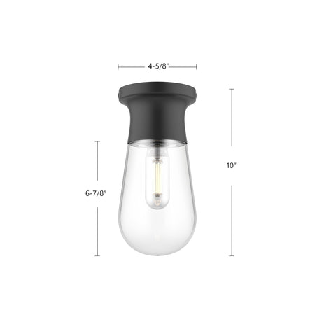 Alora Mood Marcel 5-in Semi-Flush Mount