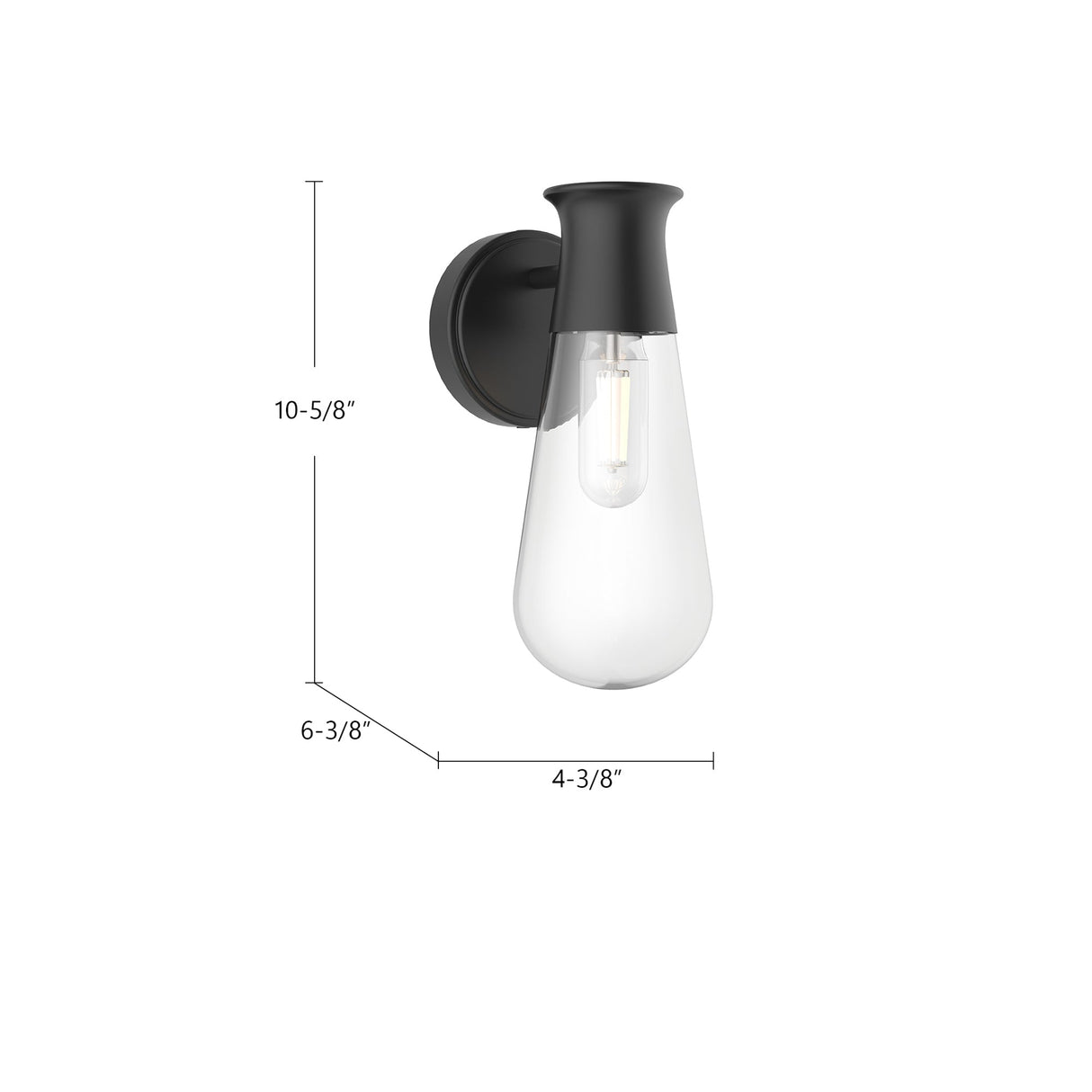 Alora Mood Marcel 5-in Wall/Vanity Light