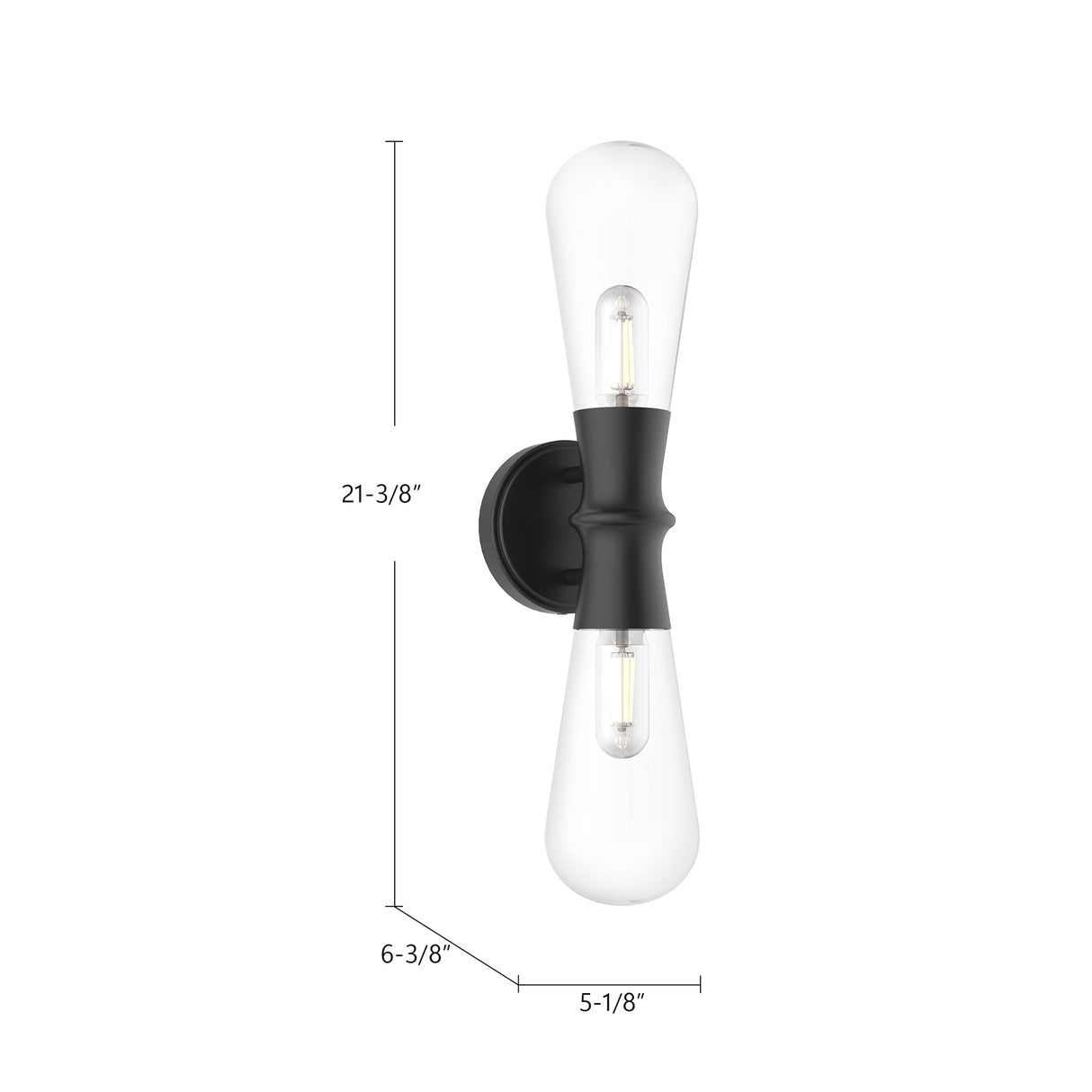 Alora Mood Marcel 5-in Wall/Vanity Light