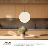 Kuzco Marco 12-in Pendant