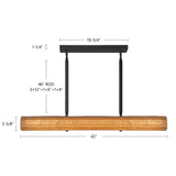 Alora Mood Maris 42-in Linear Pendant