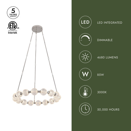 Alora Marni 32-in Chandelier