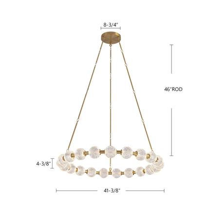 Alora Marni 41-in Chandelier