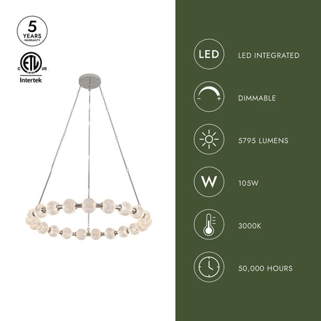 Alora Marni 41-in Chandelier