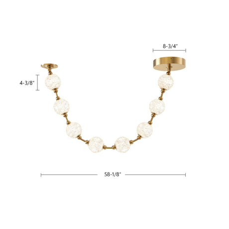 Alora Marni 5-ft Pendant