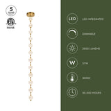 Alora Marni 7-ft Pendant