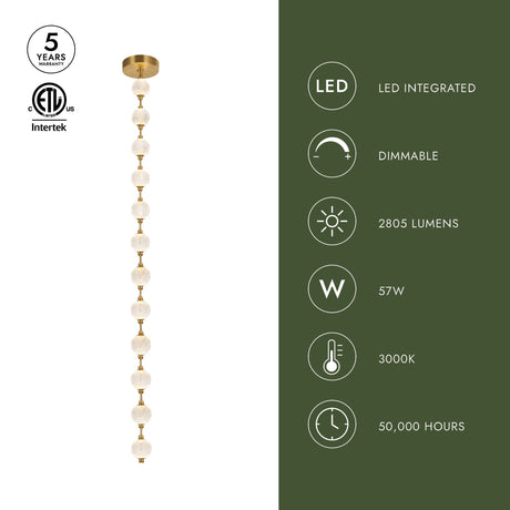 Alora Marni 7-ft Pendant