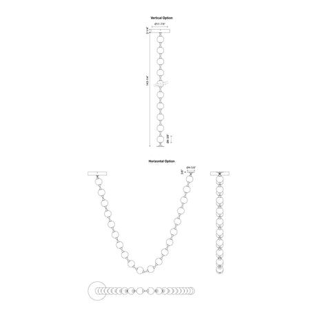 Alora Marni 12-ft Pendant