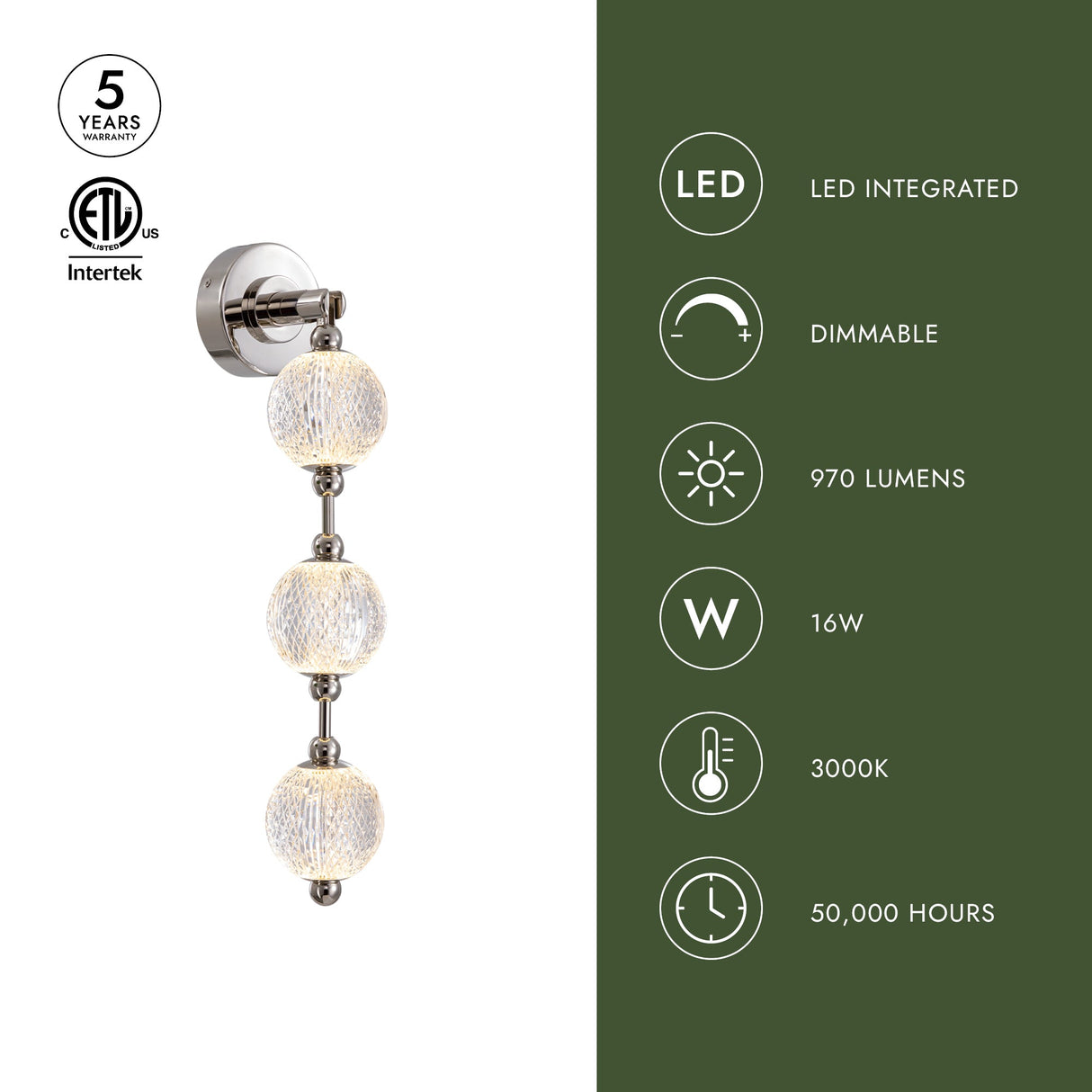Alora Marni 23-in Wall/Vanity Light