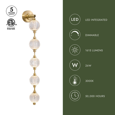 Alora Marni 38-in Wall/Vanity Light