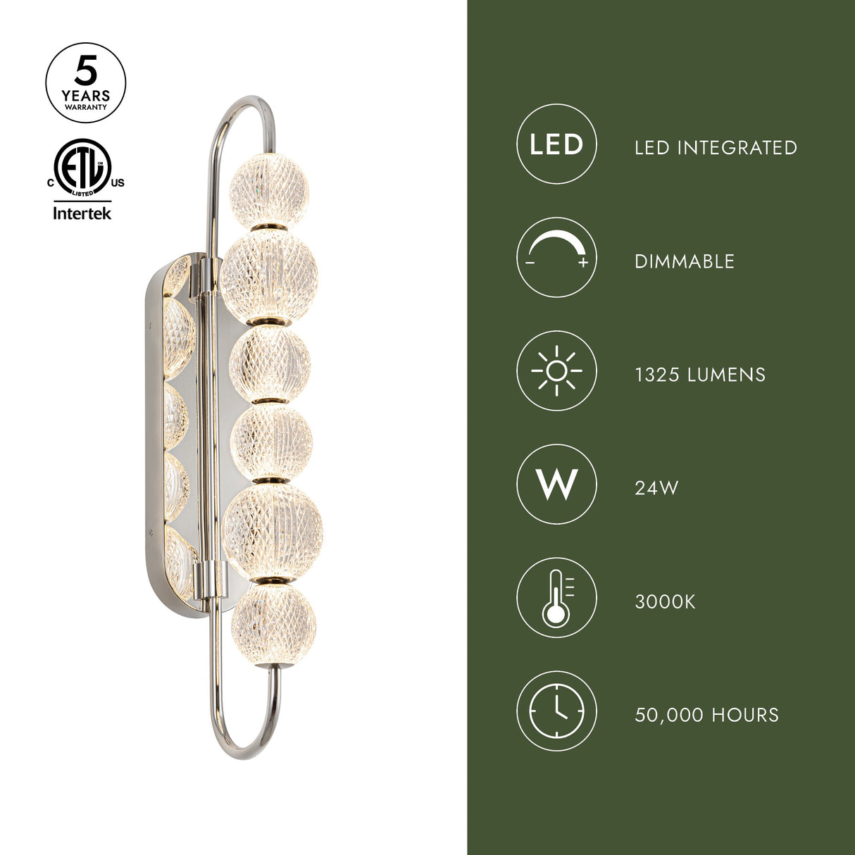 Alora Marni 28-in Wall/Vanity Light