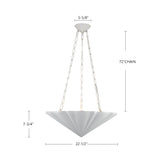 Alora Martine 23-in Chandelier
