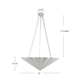 Alora Martine 30-in Chandelier