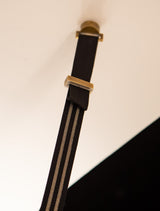 Kuzco Mason 4 Head Linear Pendant – Adjustable with Metal Strap Detail