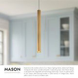 Kuzco Mason 20-in Pendant