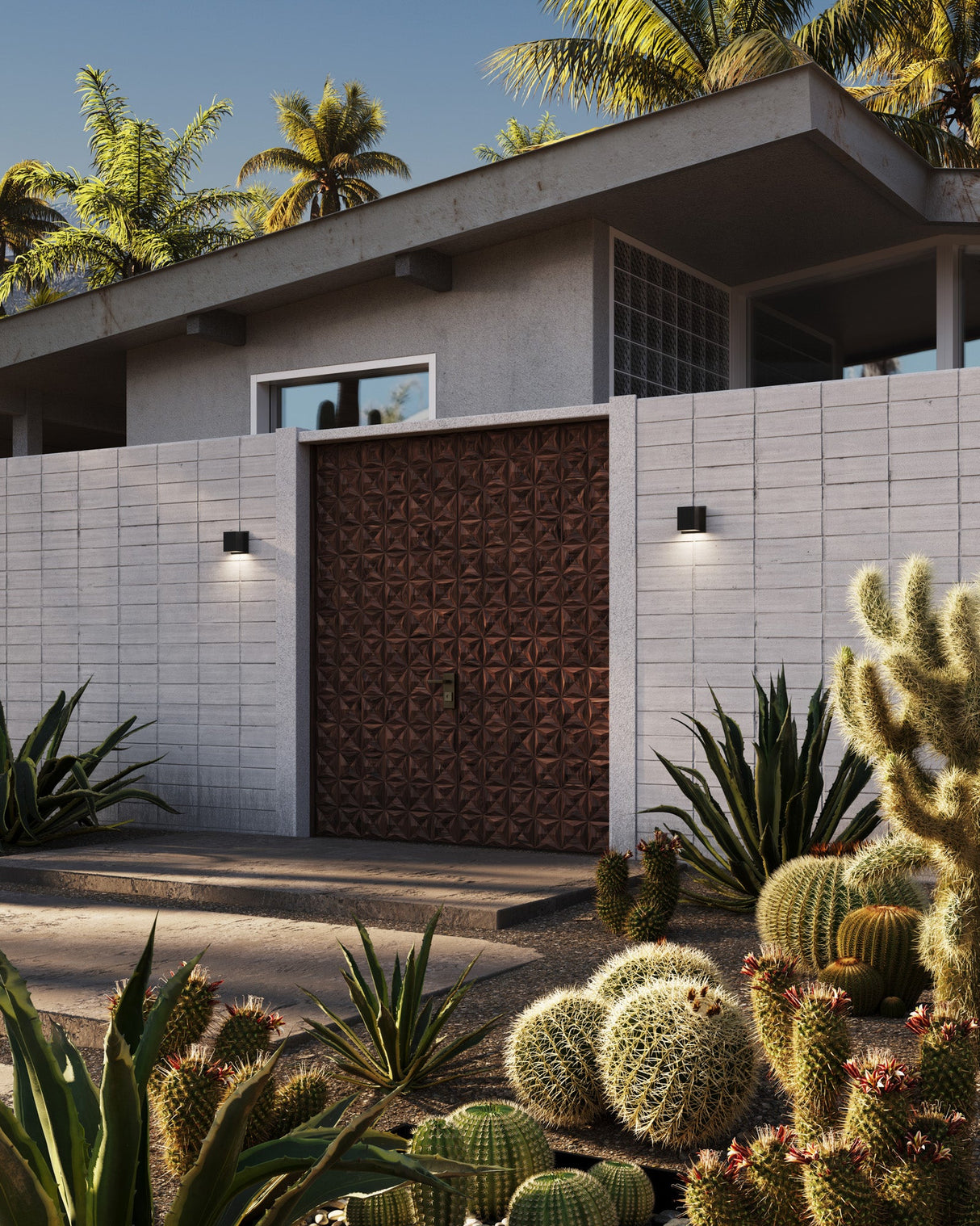 Kuzco Mavis 4-in Exterior Wall Sconce