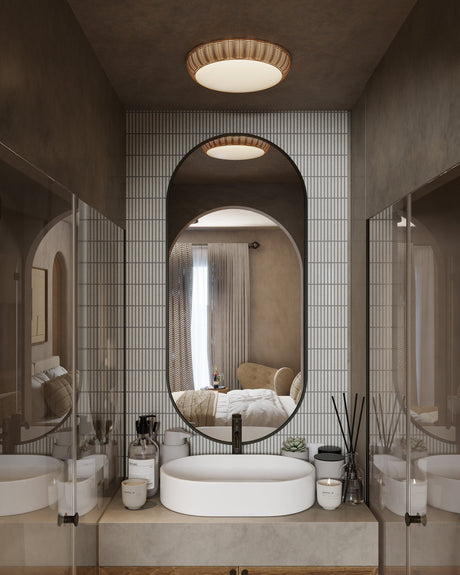 Alora Mood Merida 14-in Flush Mount