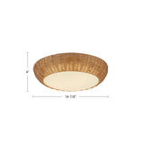Alora Mood Merida 14-in Flush Mount