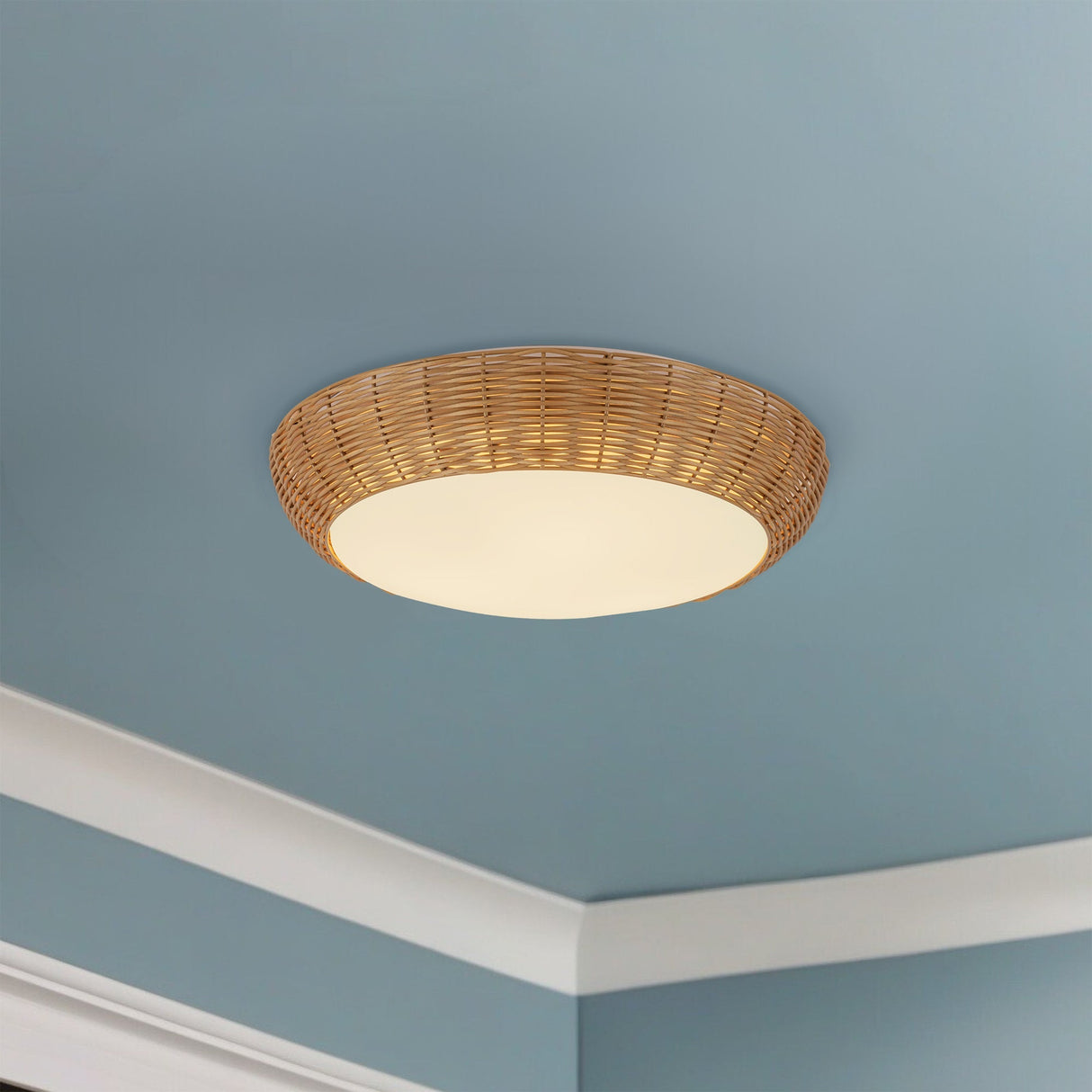 Alora Mood Merida 17-in Flush Mount