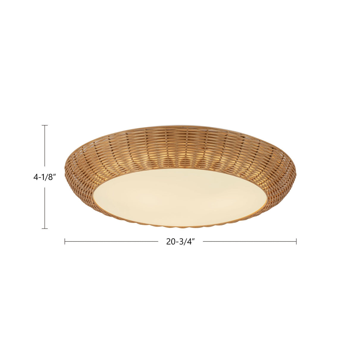 Alora Mood Merida 21-in Flush Mount