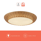 Alora Mood Merida 21-in Flush Mount