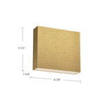 Kuzco Mica 6-in All-terior Up/Down Wall Light