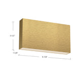 Kuzco Mica 10-in All-terior Up/Down Wall Light