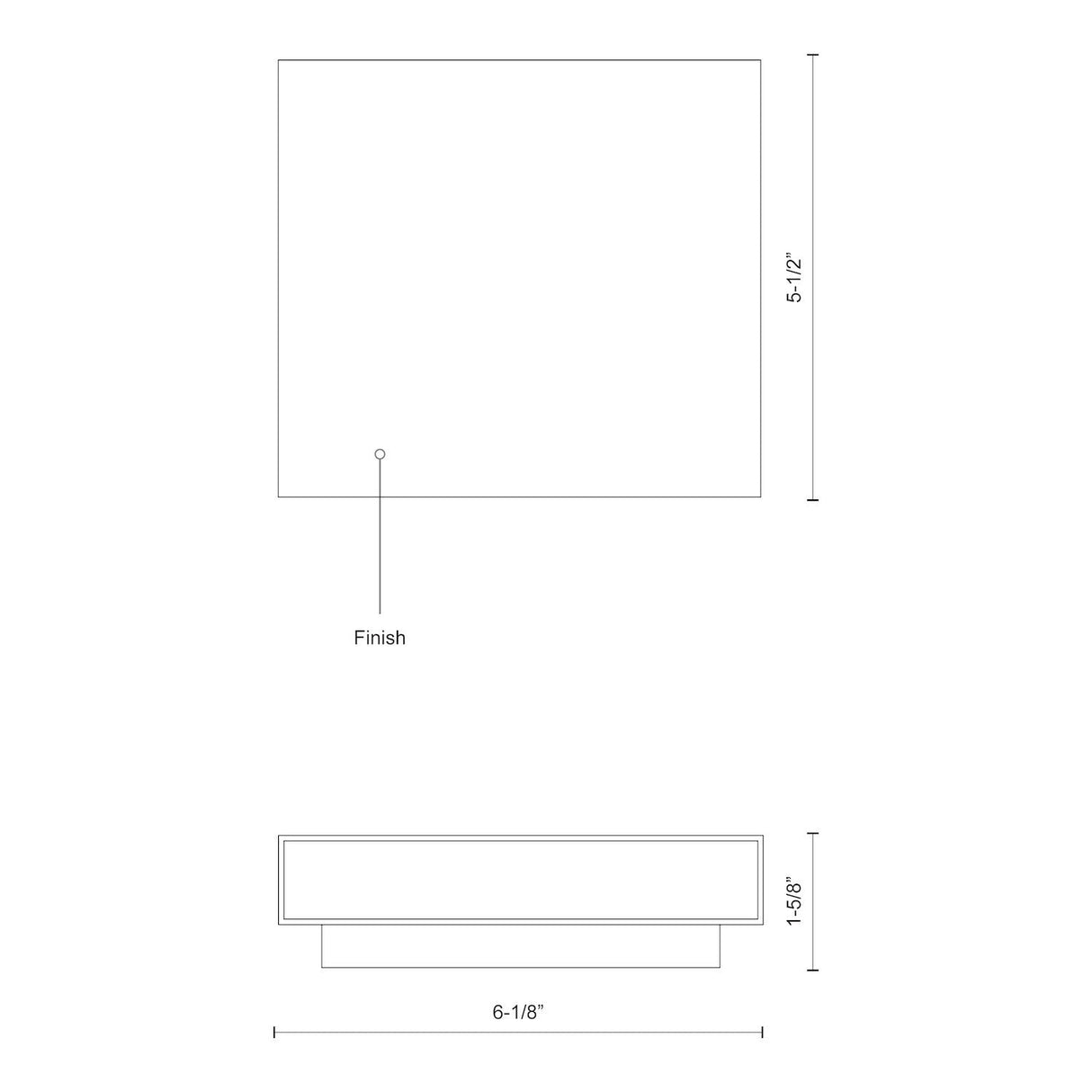 Kuzco Mica 6-in All-terior Wall Light
