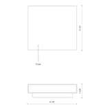 Kuzco Mica 6-in All-terior Wall Light