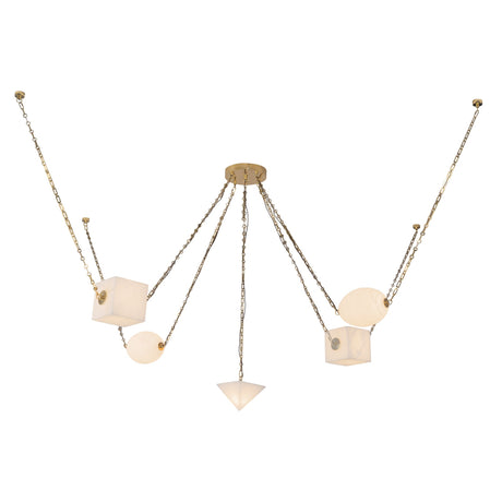 Alora Mineral 5-Head Chandelier